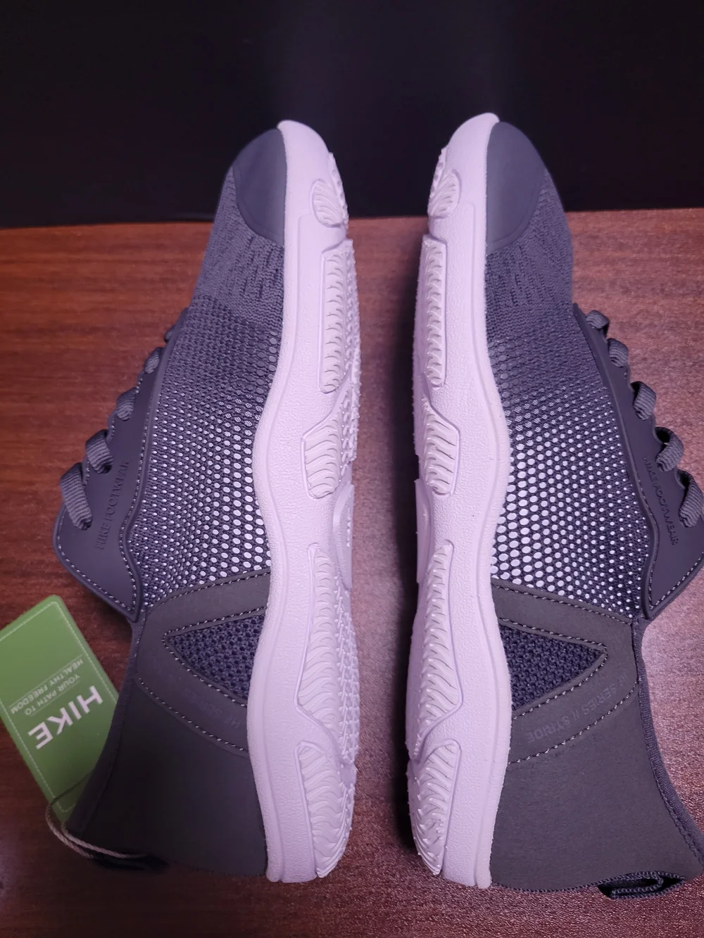 HIKE Footwear Women's 7.5 Gray Sneakers NWT Walkinh Atletic Shoes